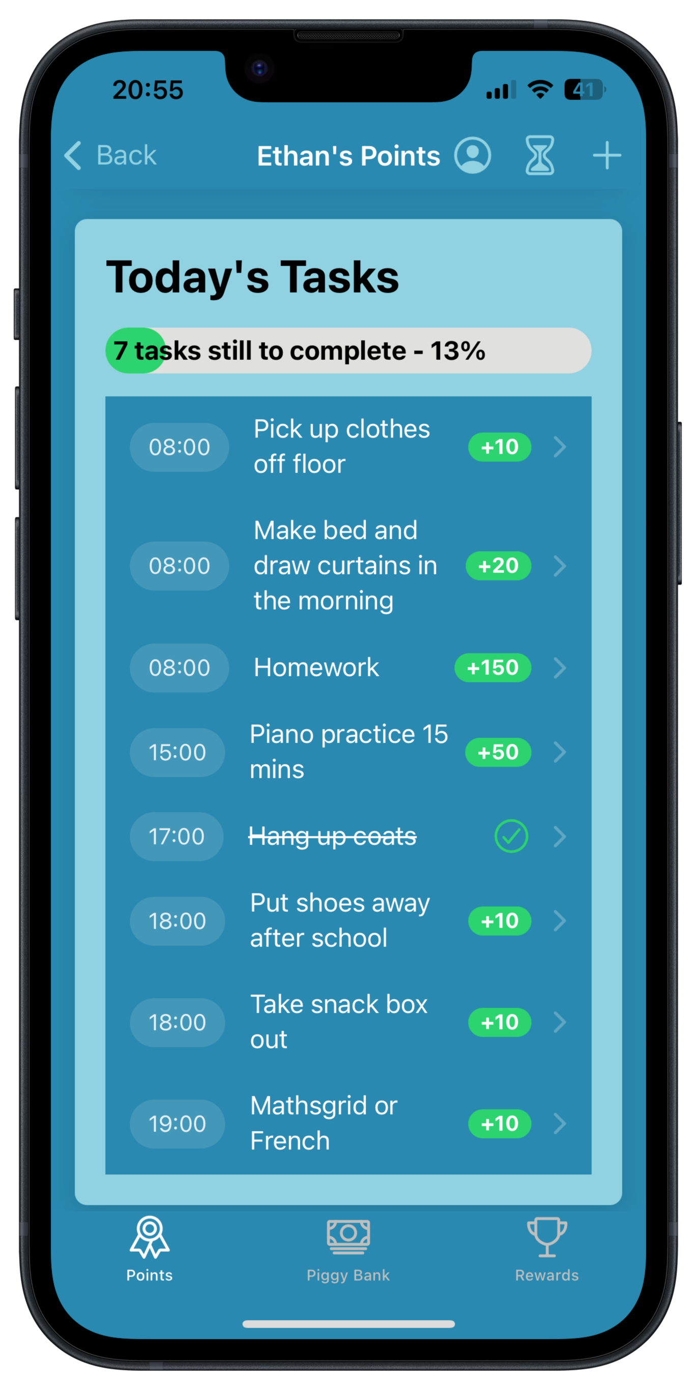 Rewards Kids Daily Tasks